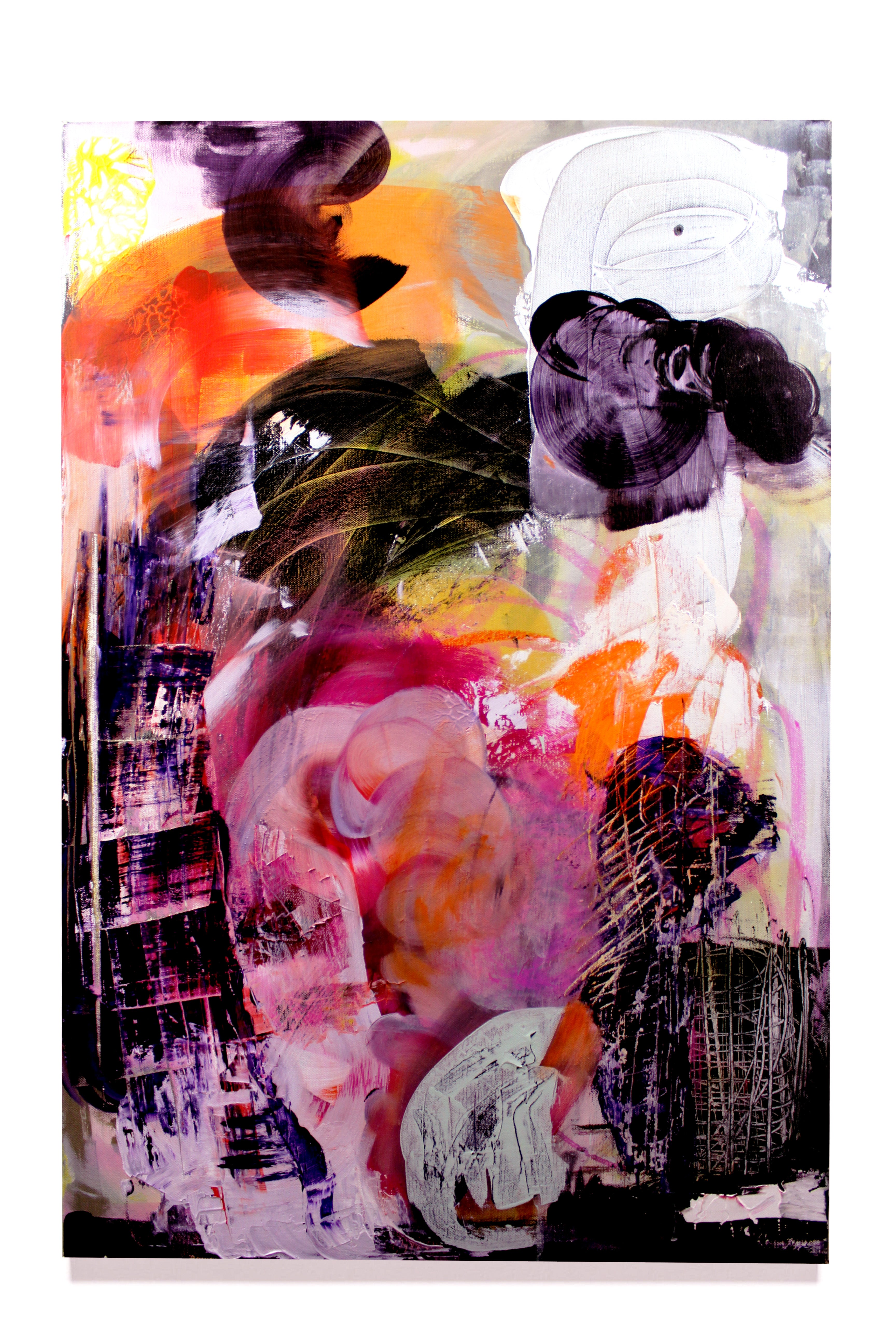 Barely Holding On, But I've Got A Tight Grip - 2025 (36 x 24 in)